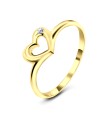 Silver Ring Cutie Heart CSR-66